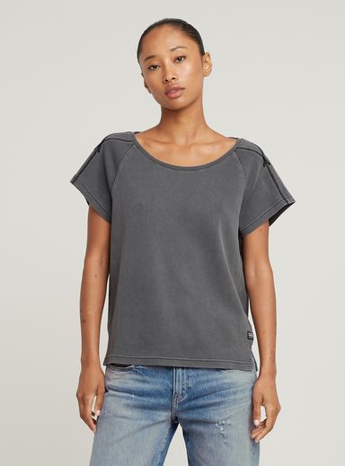 Overdyed Constructed Top